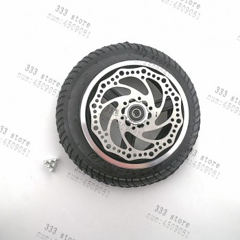 Free shipping 10x2 54-152 tire with Inner tube Disc brake 10 inch tyre hub fit electric scooter E-bike Refit Motorcycle parts