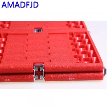 Portable All-Weather Foldable Auto Traction Mat Tire Non-Slip Mats Car SUV tire snow chain from Snow Ice Mud and Sand Anti-skid