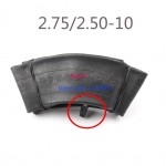 2.50/2.75-10 inner tire for  Motorcycle Dirt /Pit Bike Scooter Tube CRF50/XR50/PW50/JR50/TTR50 Pit Bikes Straight Valve Stem