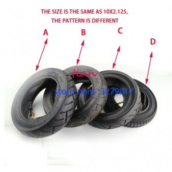 10x2 10x2.125 10x2.25 10x2.50 tire 10x2/2.0/2.25/2.50 tyre tube tire 10x2.125 wheel 10x2.50wheel for  Electric Scooter