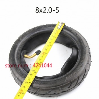 Free shipping  8X2.0-5 8x2.00-5 inner tube and tyre for Electric scooter baby trolley  8 inch pneumatic tire