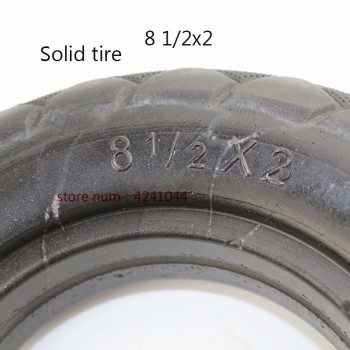 8 1/2x2 Solid Tyre Mijia Scooter Replacement Tyre Xiaomi Electric Scooter Spare Airless Tire 8.5x2 Rubber Tire For M365 Scooter