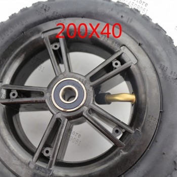200X40 folding bicycle tyre rubber tyre scooter car motorcycle accessories babys car  8 inch WHEEL RIM WITH INNER TIRE