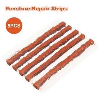 5/10/15/20pcs Auto Motorcycle Tubeless Tire Repair Strip Car Puncture Quick Repair Seal Rubber Strip Kit Vehicle Repair Tools