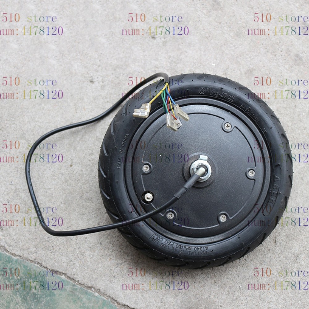 Xiaomi Mijia M365 Front and rear Wheels 8 1/2x2 tire Inner Tubes Pneumatic Tires Solid Outer Tyres with hub or speed Motor