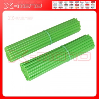 36Pcs Universal Motorcycle Dirt Bike Wheel Rim Cover Spoke Skins Wrap Tubes Decor Protector Free shipping