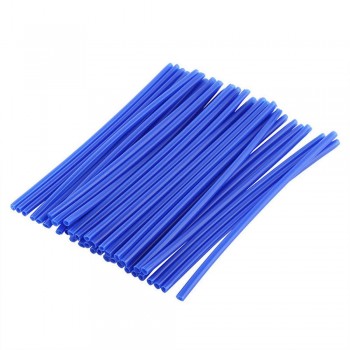 36Pcs/Set 17cm Motorcycle Bike Road Bike Guard Wraps Kit Wheel Spoke Protector Colorful Motocross Rims Skins Covers