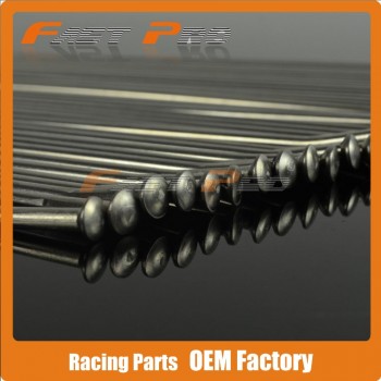 19 Rear Wheel Stainless Steel Spokes Nipples CR125 CR250 CR500 CRF250R CRF450R CRF250X CRF450X CR CRF Dirt Bike Motocross