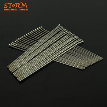 18 Rear Wheel Stainless Steel Spokes Nipples For HONDA CR125R CR250R CR500R CRF250R CRF250X CRF450R CRF450X CR 125R 250R 500R