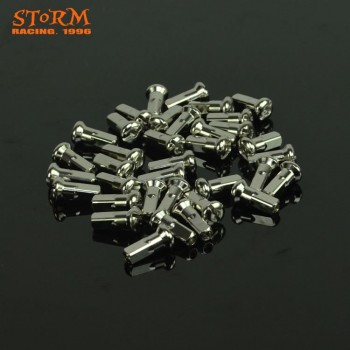 18 Rear Wheel Stainless Steel Spokes Nipples For HONDA CR125R CR250R CR500R CRF250R CRF250X CRF450R CRF450X CR 125R 250R 500R