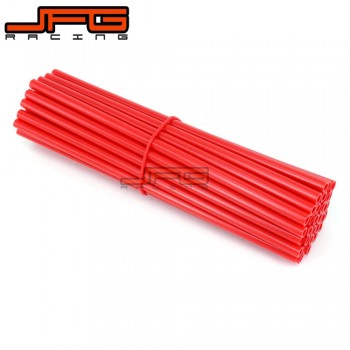 Motorcycle Spoke Skins Wheel Rim Wrap Tubes Cover For KTM HONDA KAWASAKI YAMAHA 250 300 350 400 450 CRF YZ EXC CR RM Dirt Bike