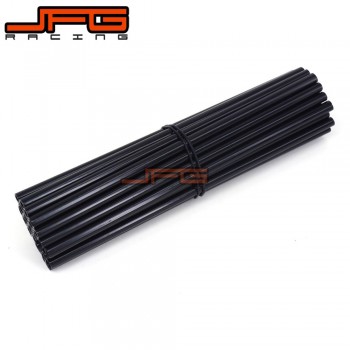 Motorcycle Spoke Skins Wheel Rim Wrap Tubes Cover For KTM HONDA KAWASAKI YAMAHA 250 300 350 400 450 CRF YZ EXC CR RM Dirt Bike