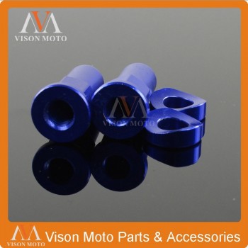 Gold MX Rim Covers Nuts Washers Security Bolts For suzuki RM125 RM250 RMZ250 RMZ450 RMX250 RMX450 DRZ400 Motocross Dirt Bike