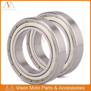 2PCS Front Wheel Hub Roller Bearing For Husaberg FC 450 550 FE 250 350 390E 450E 501 550E 570E 650E FS 450C 550C 650C FX TE 300