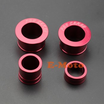 CNC Billet Front And Rear Wheel Hub Spacers CR125R CR250R CRF250R CRF250X CRF450R Motocross Motorcycle Pit Dirt Bike