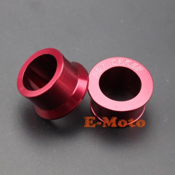 CNC Billet Front And Rear Wheel Hub Spacers CR125R CR250R CRF250R CRF250X CRF450R Motocross Motorcycle Pit Dirt Bike
