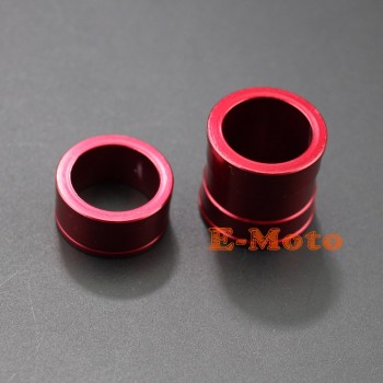 CNC Billet Front And Rear Wheel Hub Spacers CR125R CR250R CRF250R CRF250X CRF450R Motocross Motorcycle Pit Dirt Bike