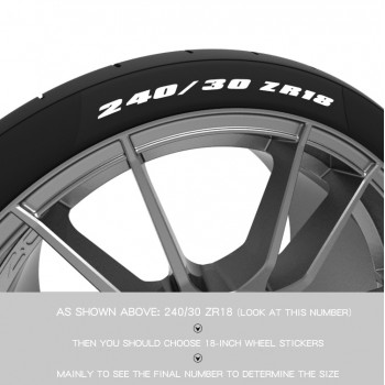 14 17 Strips Motorcycle Car Wheel Tire Stickers Reflective Rim Tape Motorbike Auto Decals for cross riding motocross