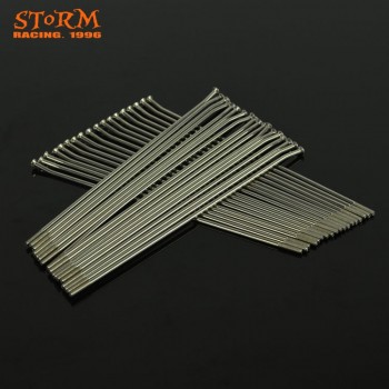 21 Front Wheel Stainless Steel Spokes Nipples For HONDA CR125R CR250R CR500R CRF250R CRF250X CRF450R CRF450X CR 125R 250R 500R