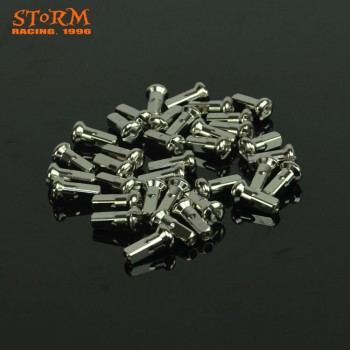 21 Front Wheel Stainless Steel Spokes Nipples For HONDA CR125R CR250R CR500R CRF250R CRF250X CRF450R CRF450X CR 125R 250R 500R