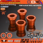 PowerZone Front Rear Wheel Hub Spacers For KTM SX F XCF EXC EXCF EXCW SMR 125 250 300 350 400 450 525 530 MX Motocross Enduro
