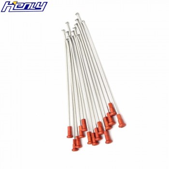 2.15*19 REAR STAINLESS STEEL SILVER SPOKE SET ORANGE NIPPLE FOR KTM SX SX-F XC 125 350 450 530 1999-2018