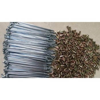 zongshen loncin lifan 10 12 14 17 18 21 motorcycle wheels repair Spokes rear front Rim Wheel spokes NIPPLES free shipping