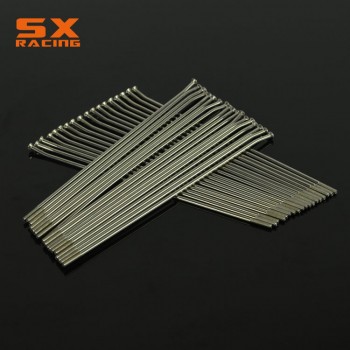 Motorcycle Dirt Bike 19 36PCS Stainless Steel Rear Wheel Spokes Nipples For YAMAHA YZ125 YZ250 YZ250F YZ450F WR250F WR450F