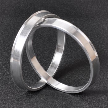 CITALL 4pcs Aluminum Hub Rings | 67.1mm Car Hub to 73.1mm Wheel Bore | ID 67 | OD 73 for Hyundai Tucson Santa Fe Mazda 3 6 Kia