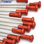 1.6*21 FRONT MOTORCYCLE SILVER SPOKE SET ORANGE NIPPLES FOR KTM SX EXC EXC-F XCW SXF XC 125 250 300 400 350 450 1999-2018