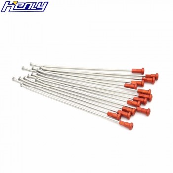 1.6*21 FRONT MOTORCYCLE SILVER SPOKE SET ORANGE NIPPLES FOR KTM SX EXC EXC-F XCW SXF XC 125 250 300 400 350 450 1999-2018