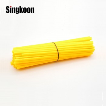 Motorcycle Dirt Bike Wheel Rim Spoke Skins Covers Wrap Tubes Decor Protector Pipe FOR Honda MOTOR CYCLE 500 CRF YZF RMZ KXF