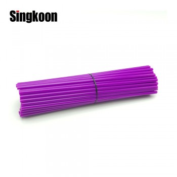 Motorcycle Dirt Bike Wheel Rim Spoke Skins Covers Wrap Tubes Decor Protector Pipe FOR Honda MOTOR CYCLE 500 CRF YZF RMZ KXF