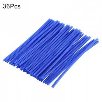 Universal Fitment  Motorcycle Wheel Rim Cover Spoke Skins Wrap Tubes for motorcycle Wheel