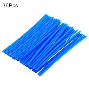 Universal Fitment  Motorcycle Wheel Rim Cover Spoke Skins Wrap Tubes for motorcycle Wheel