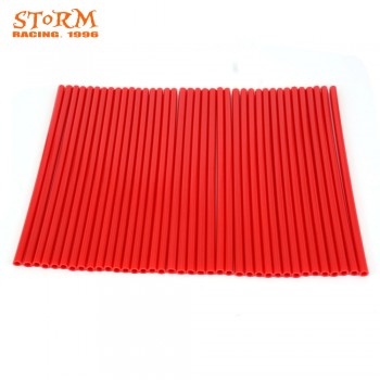 Motorcycle Wheel Rim Spoke Skins Covers Wrap Tubes Decor For KTM HONDA KAWASAKI YAMAHA CRF YZ EXC CR RM 250 300 350 400 450