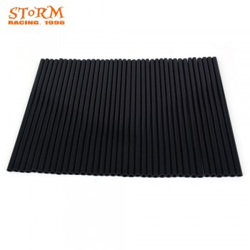 Motorcycle Wheel Rim Spoke Skins Covers Wrap Tubes Decor For KTM HONDA KAWASAKI YAMAHA CRF YZ EXC CR RM 250 300 350 400 450