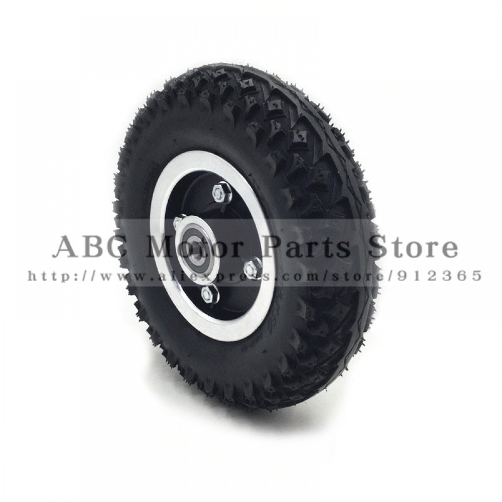 Tire Size 8X2 and Inner Tube 200X50 Full Wheels Off Road Tyre for Electric Scooter Wheel Chair Truck Pneumatic Trolley Cart