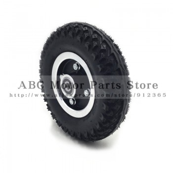 Tire Size 8X2 and Inner Tube 200X50 Full Wheels Off Road Tyre for Electric Scooter Wheel Chair Truck Pneumatic Trolley Cart