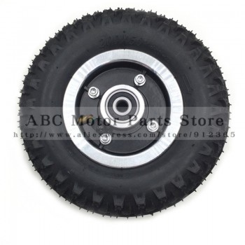 Tire Size 8X2 and Inner Tube 200X50 Full Wheels Off Road Tyre for Electric Scooter Wheel Chair Truck Pneumatic Trolley Cart