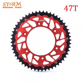 45 47 48 49 50 51 52 T Teeth Motorcycle Steel Aluminum Composite Rear Sprocket For HONDA CRF XR CRM XL 230 250 125 450 500