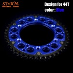 44 46 47 48 49 50 51 52 T Teeth Motorcycle Steel Aluminum Composite Rear Sprocket For YAMAHA YZ YZF WRF 125 250 400 426 450