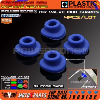 Orange Silicone Air Valve Mud Guards Mouth Washers Gasket For KTM EXC EXCF SX SXF  XC  XCW XCF CRF YZF KXF Motorcycle Dirt Bike