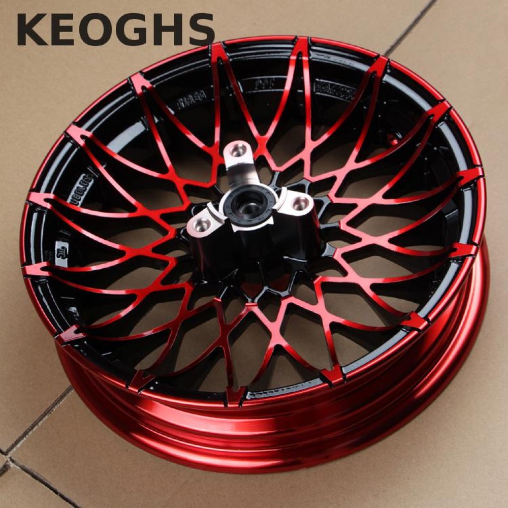 Keoghs Motorcycle 10/12 Inch 57/70mm Front Wheel Rim Aluminum Alloy For Yamaha Scooter Modify