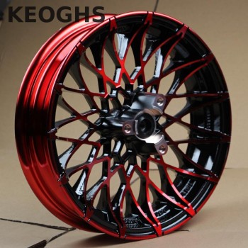 Keoghs Motorcycle 10/12 Inch 57/70mm Front Wheel Rim Aluminum Alloy For Yamaha Scooter Modify