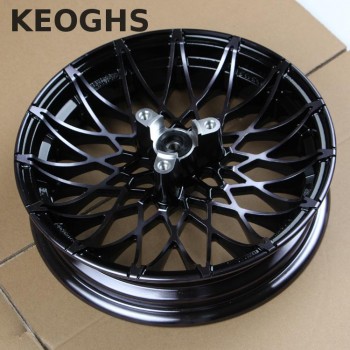 Keoghs Motorcycle 10/12 Inch 57/70mm Front Wheel Rim Aluminum Alloy For Yamaha Scooter Modify