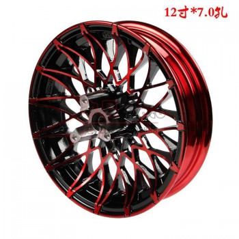 Keoghs Motorcycle 10/12 Inch 57/70mm Front Wheel Rim Aluminum Alloy For Yamaha Scooter Modify