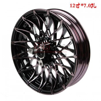 Keoghs Motorcycle 10/12 Inch 57/70mm Front Wheel Rim Aluminum Alloy For Yamaha Scooter Modify