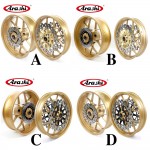 Arashi CBR1000RR Wheel Rim Rear Rims For Honda CBR 1000 RR 1000RR 2006-2016 Front Rear Brake Disc 2007 2008 2009 2010 GOLD 16 15