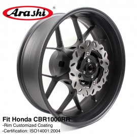 Arashi 1 Set Rear Wheel Rim Rear Brake Disc Rotors For HONDA CBR1000RR CBR1000 CBR 1000 RR 2006 2007 2008 2009 2010 2011 - 2016